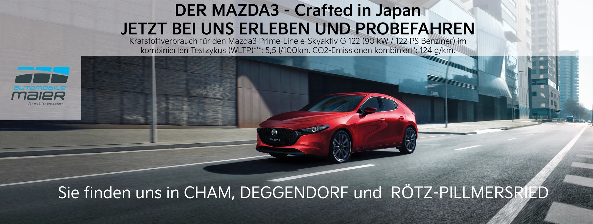 Der Mazda 3 - Crafted in Japan